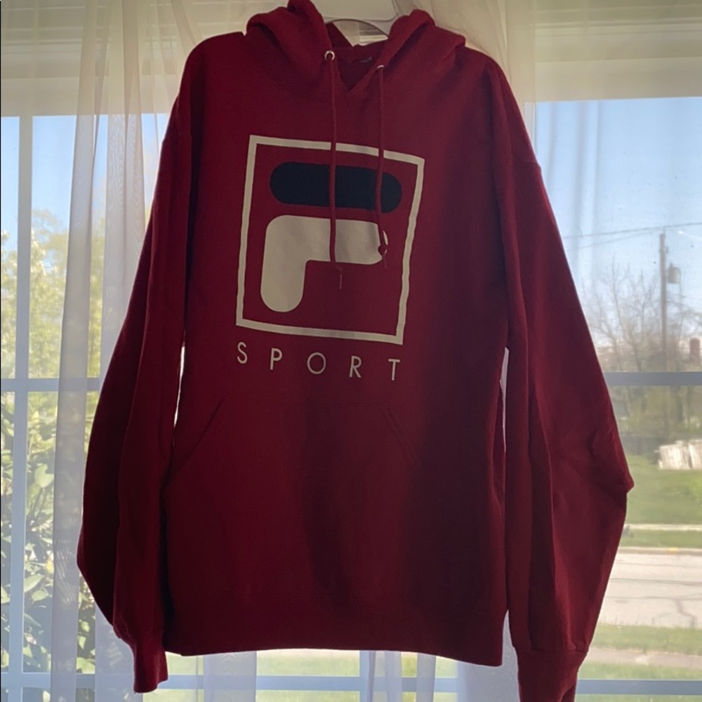 Fila Sport Logo Hoodie-Large